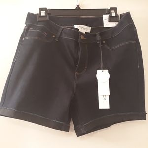 Dark blue denim workshop Jean shorts